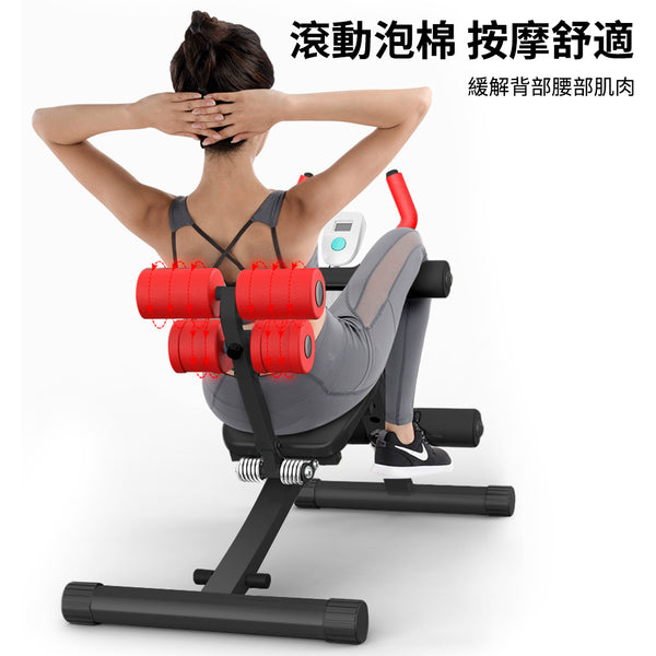 ONETWOFIT - ET017701 多功能家用練腹機 可摺疊捲腹機 仰臥起坐 有氧健身 減肥瘦身扭腰機