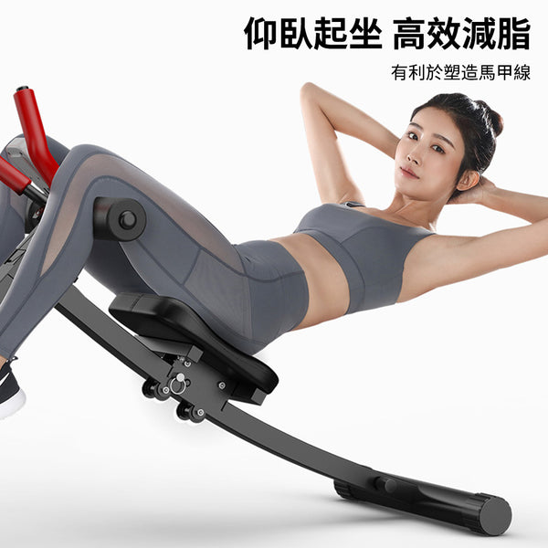ONETWOFIT - ET017701 多功能家用練腹機 可摺疊捲腹機 仰臥起坐 有氧健身 減肥瘦身扭腰機