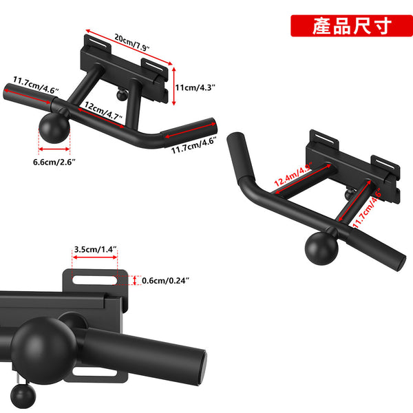 【新品】OneTwoFit - OT050501 門梁墻上單桿 室內橫桿可調節 家用健身引體向上訓練器 最大承重250KG