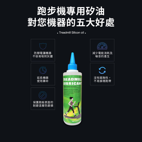 ONETWOFIT - ET022001 跑步機專用矽油 潤滑油 保護 跑步機 健身車 健身單車 適合大部分機械 強力推薦
