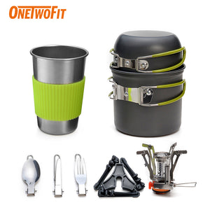 OneTwoFit - ET011501 Portable Outdoor Picnic Pot Set