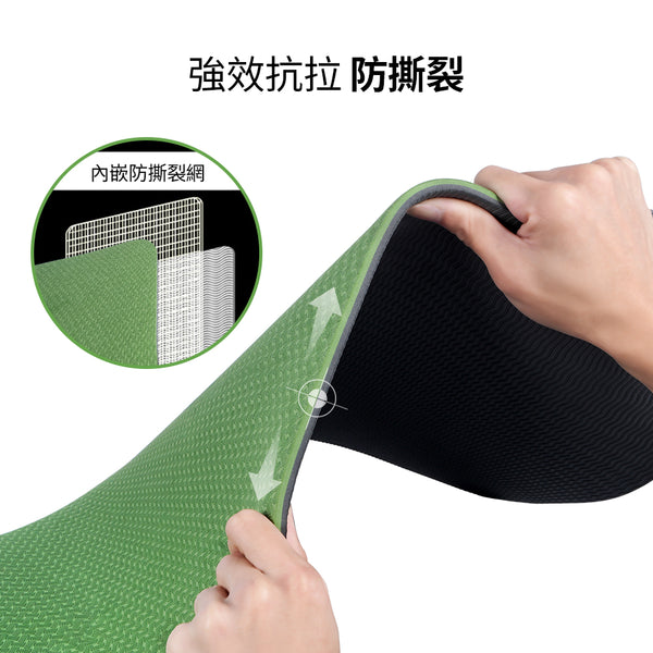 OneTwoFit - 雙色加厚瑜伽墊雙面防滑 OT165VLP/ OT165GG/ OT165PKPP