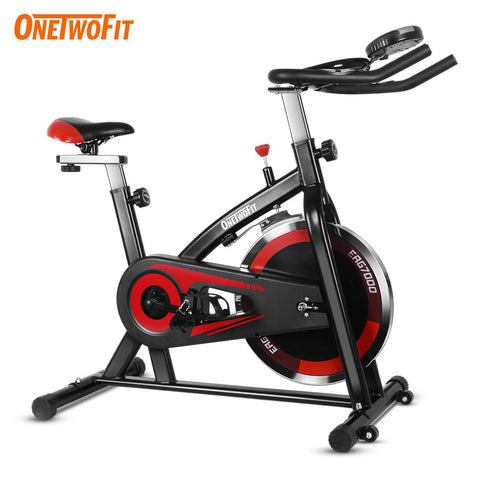 OneTwoFit - OT148 Home Exercise Bike 10KG Flywheel