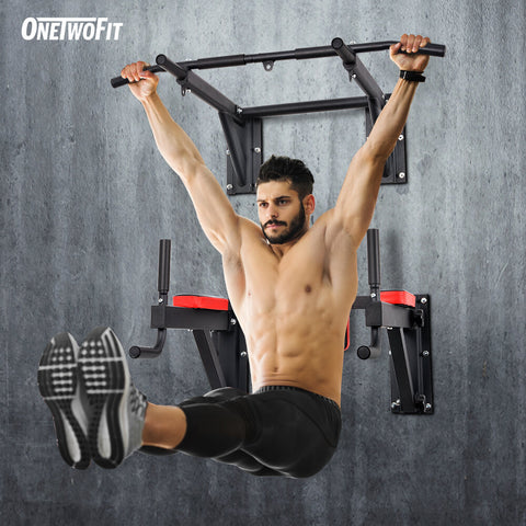 OneTwoFit - OT076 Pull-Up Bar Training Equipment Indoor Multifunctional [OneTwoFit Patented Product]